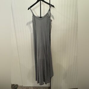 INC International Concepts Monochrome Striped Blouse